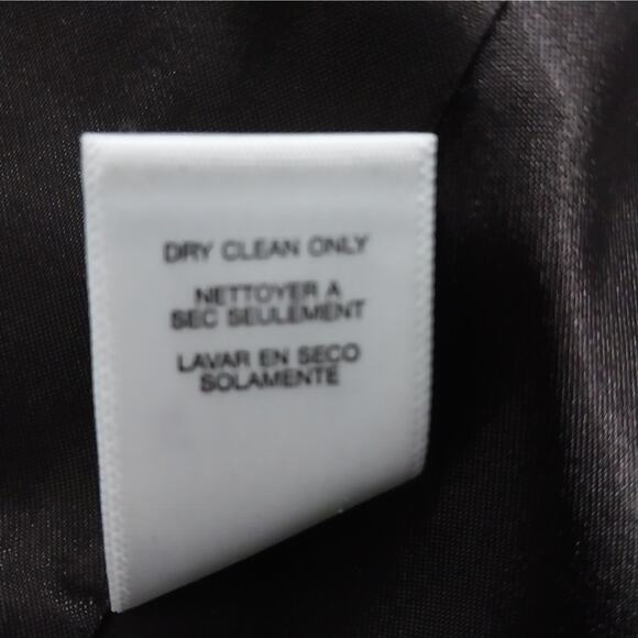 MICHAEL BY MICHAEL KORS! ESPRESSO BROWN WOOL BLEND TAILORED JACKET, BLAZER! SZ 6 - Picture 8 of 10